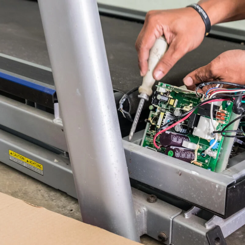 Maintenance of a treadmill