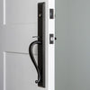 Keep One-Piece Handleset with A Grip with Keep Plate and Lance Lever