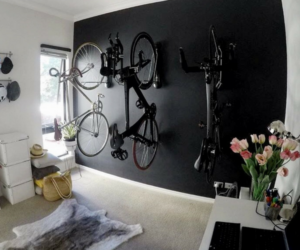 bike feature wall