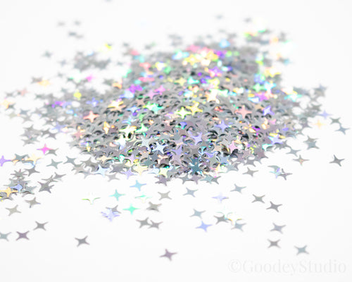 Holographic Star Glitter