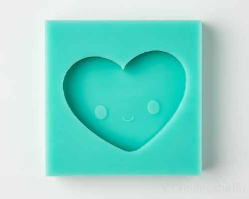 Silicone Heart Soap Mold