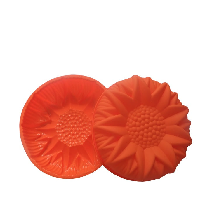 Molde de silicone forma de girasol