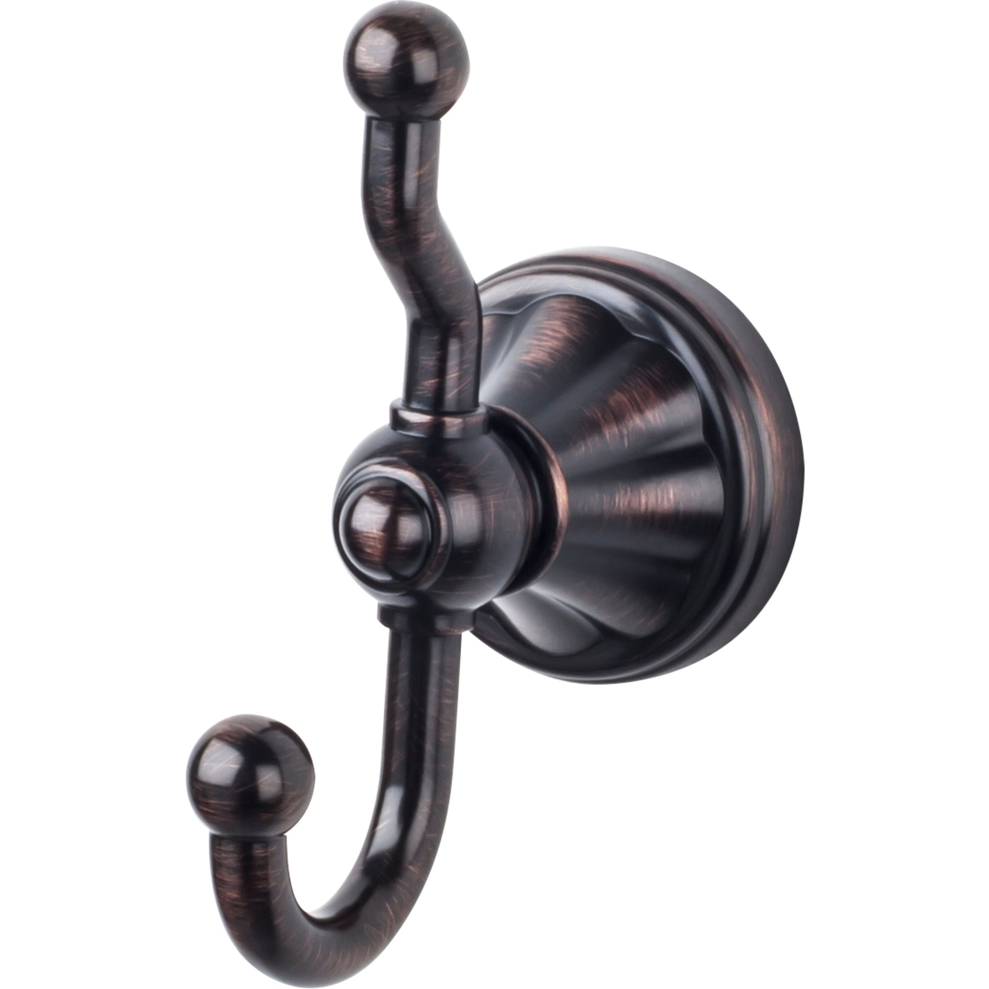 Alno A6584-BRZ Cube Bronze Double Robe Hook