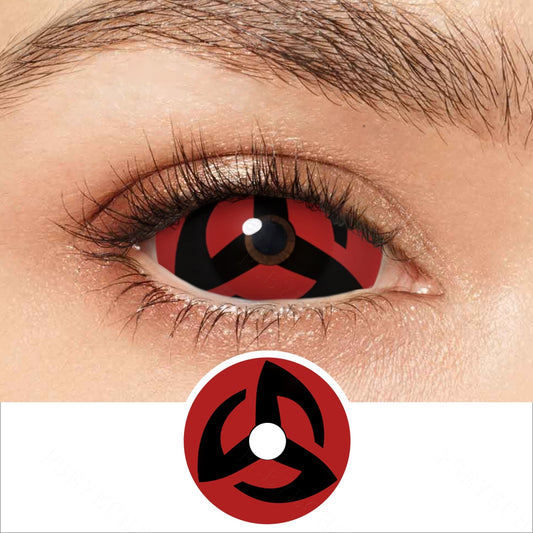 Kakashi Mangekyou Sharingan Sclera Contacts