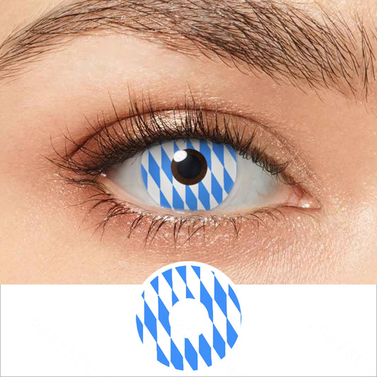 Oktoberfest Flag Contact Lenses