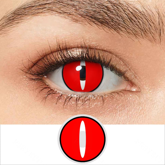 Red Demon Eyes Contact Lenses