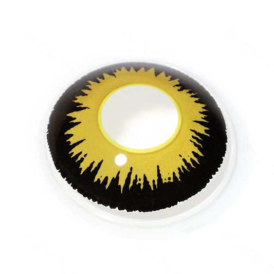 Marvel Yellow Werewolf Contacts