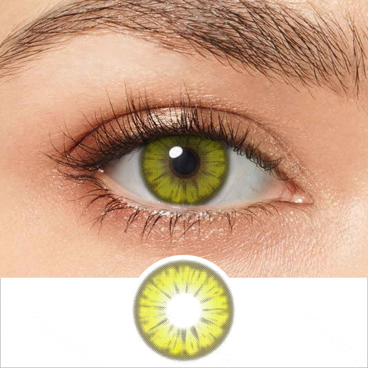 Yellow Avatar Contact Lenses