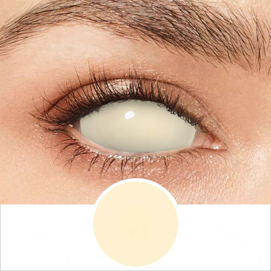 Blind Yellowish Sclera Contacts - PsEYEche