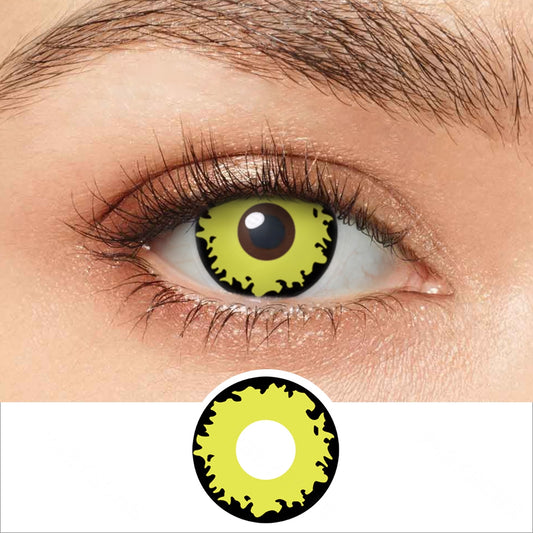 Twilight Yellow Werewolf Contacts - PsEYEche