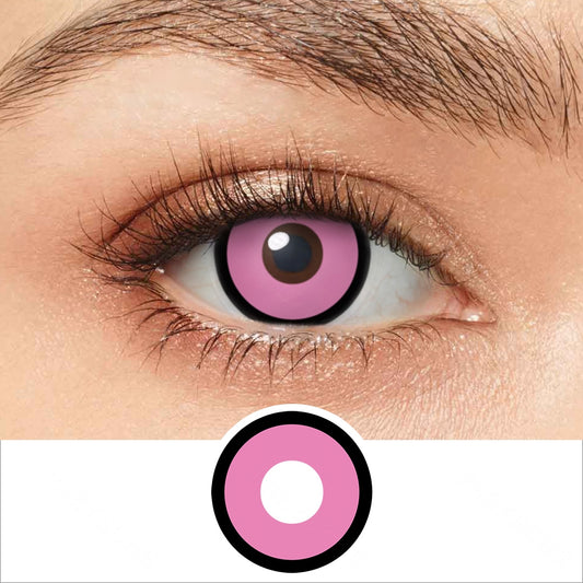 Nezuko Pink Manson Contacts - PsEYEche