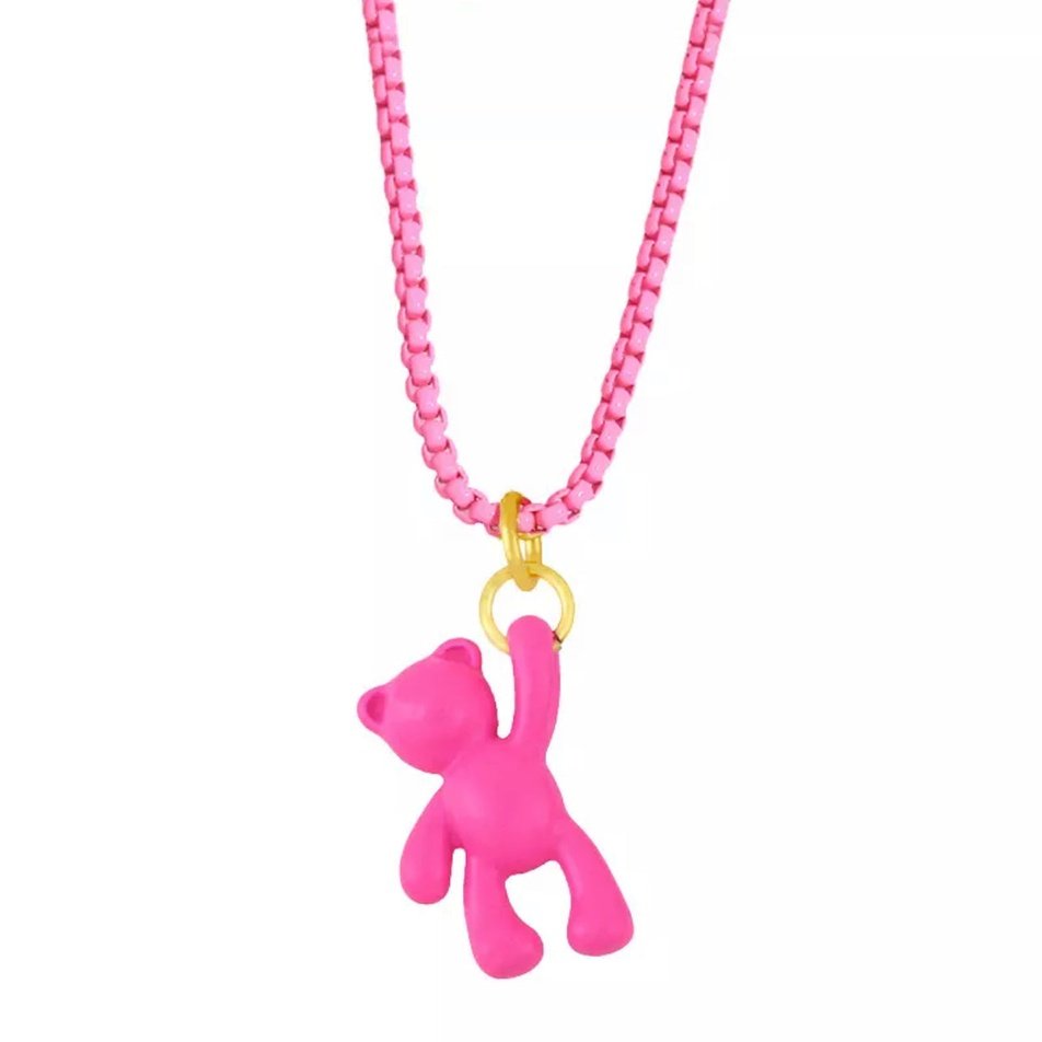 TEDDY BEAR NECKLACE – Speak My Style