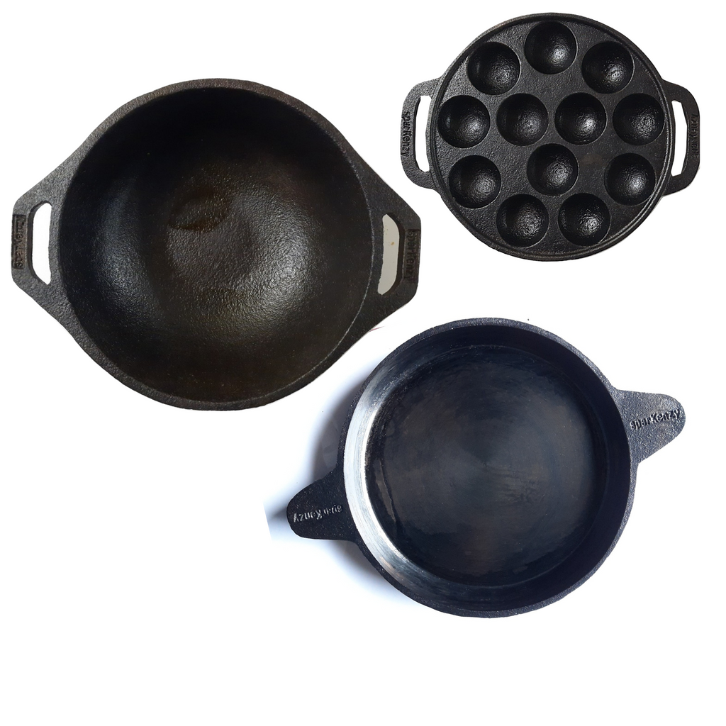 Buy Epiphany Cast Iron Appam Pan Online in India