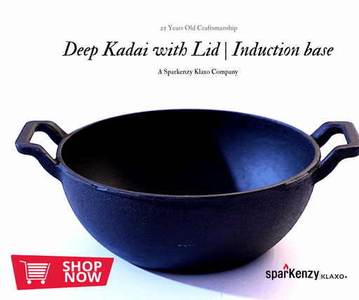  Will and Weaves Pre-Seasoned Cast Iron Dosa Tawa 12 inches Roti  Tawa Chapati Tawa Cast Iron Roti Tawa Griddle Induction Safe: Home & Kitchen