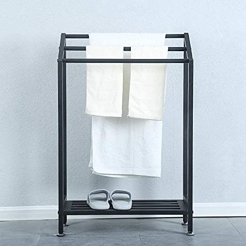 Dropship Metal Freestanding Towel Rack 3 Tiers Hand Towel Holder