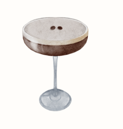 salted coconut espresso martini