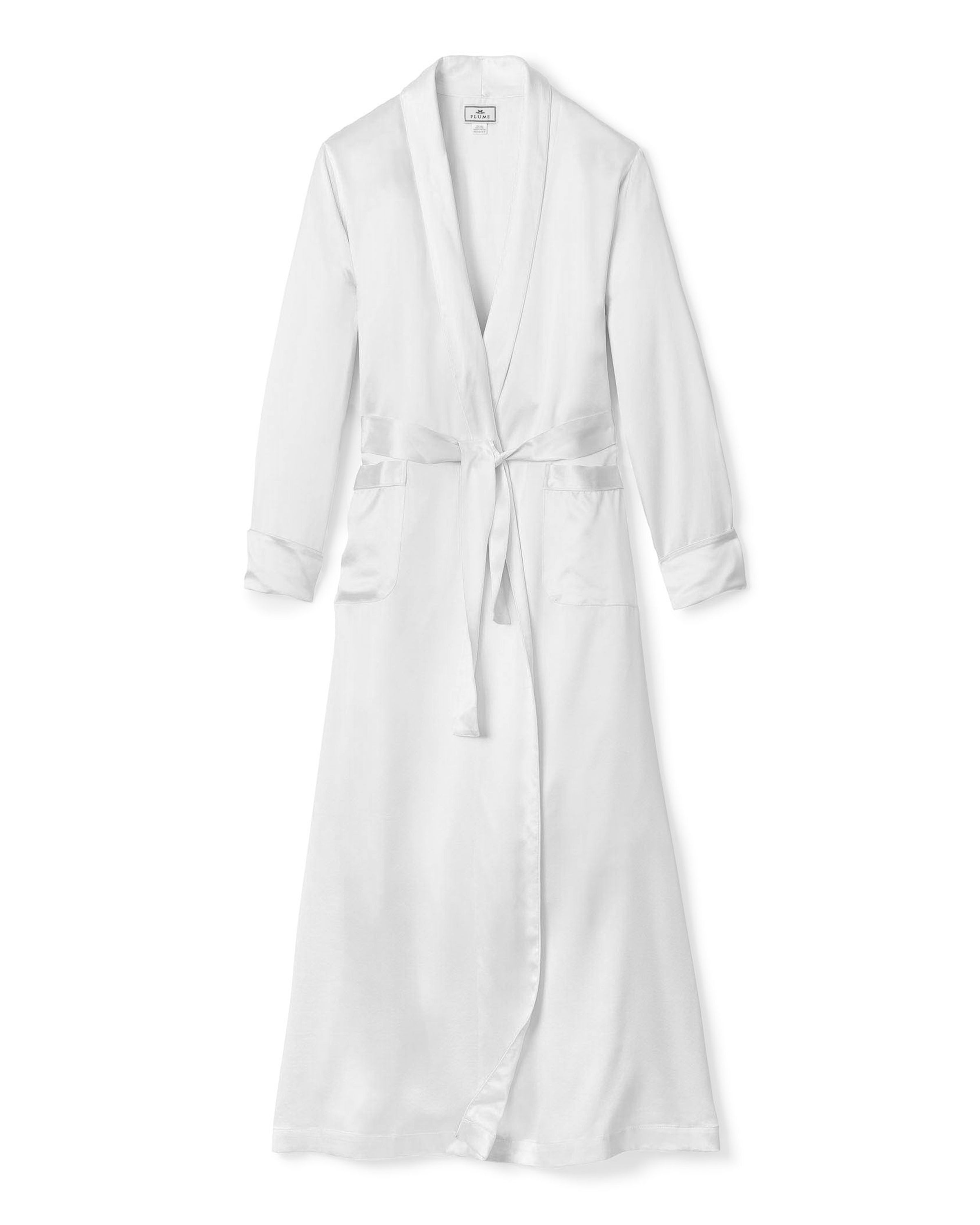 Women's Silk Cosette Nightgown in White