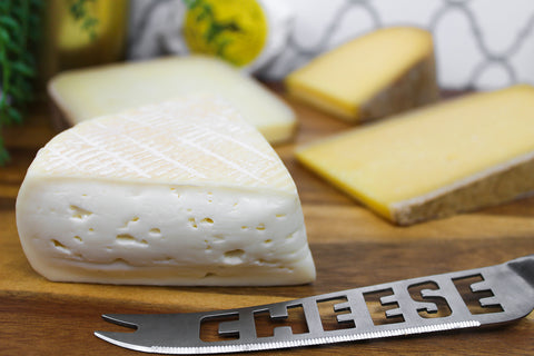 A wedge of gooey brie, sold by Greene Grape Provisions in Fort Greene, Brooklyn