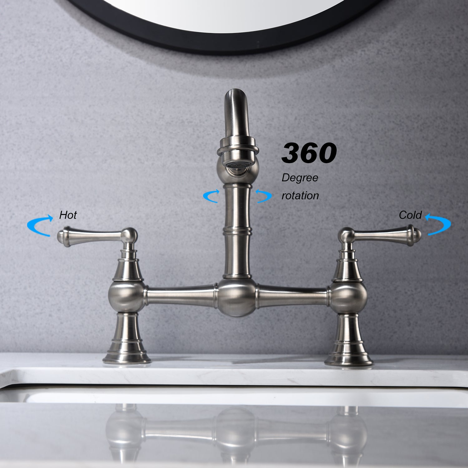 Double Handle Widespread Kitchen Faucet With Traditional Handles   20210715 12c9c0ee577c904bf44a6cec1aa3d328 