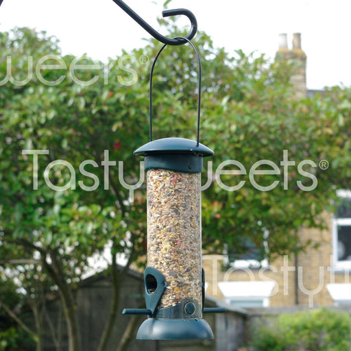 10 Bird Feeder Green - 5 Year Guarantee - Peanut Feeder, Rustproof Me –  Razor Shopping UK