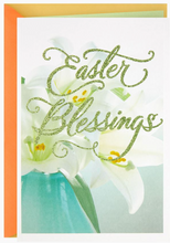 Load image into Gallery viewer, Easter Lily Joy and Love Religious Easter Card
