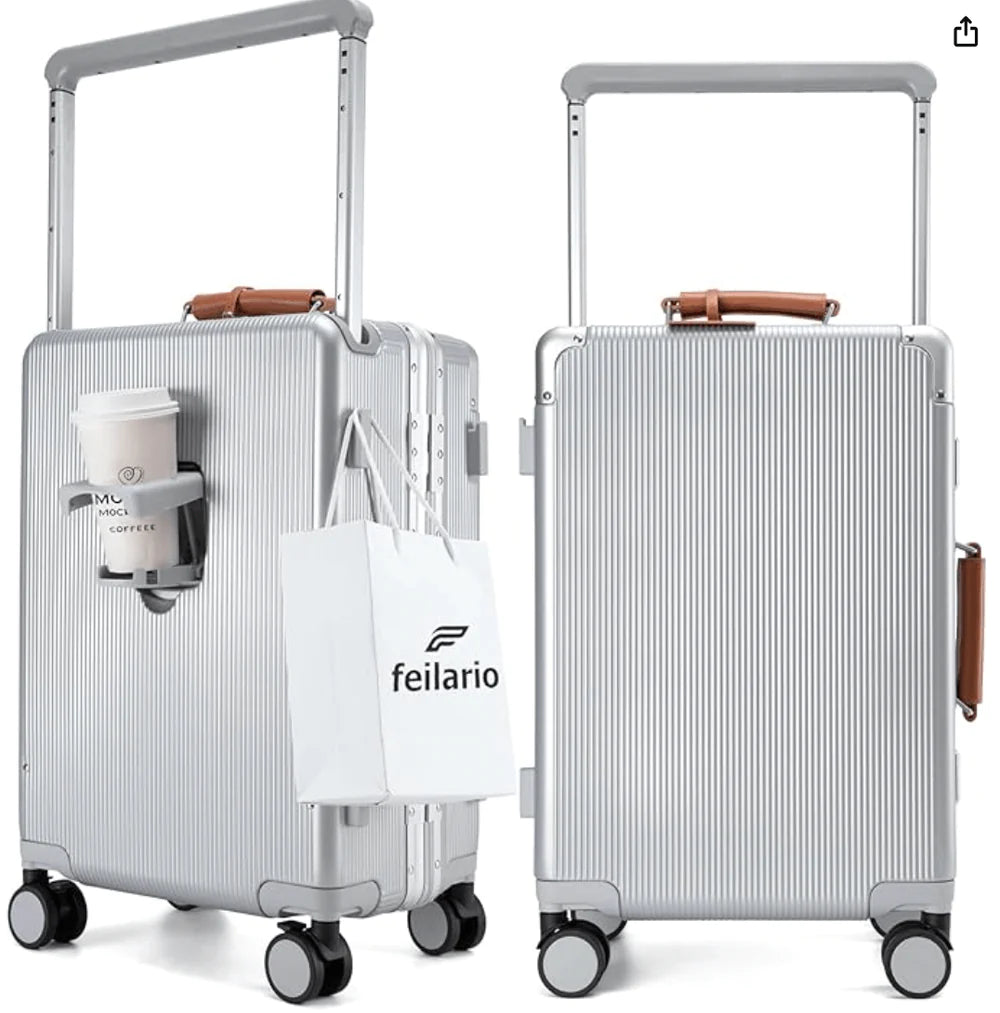 affordable durable hard shell carry on lightweight amazon 