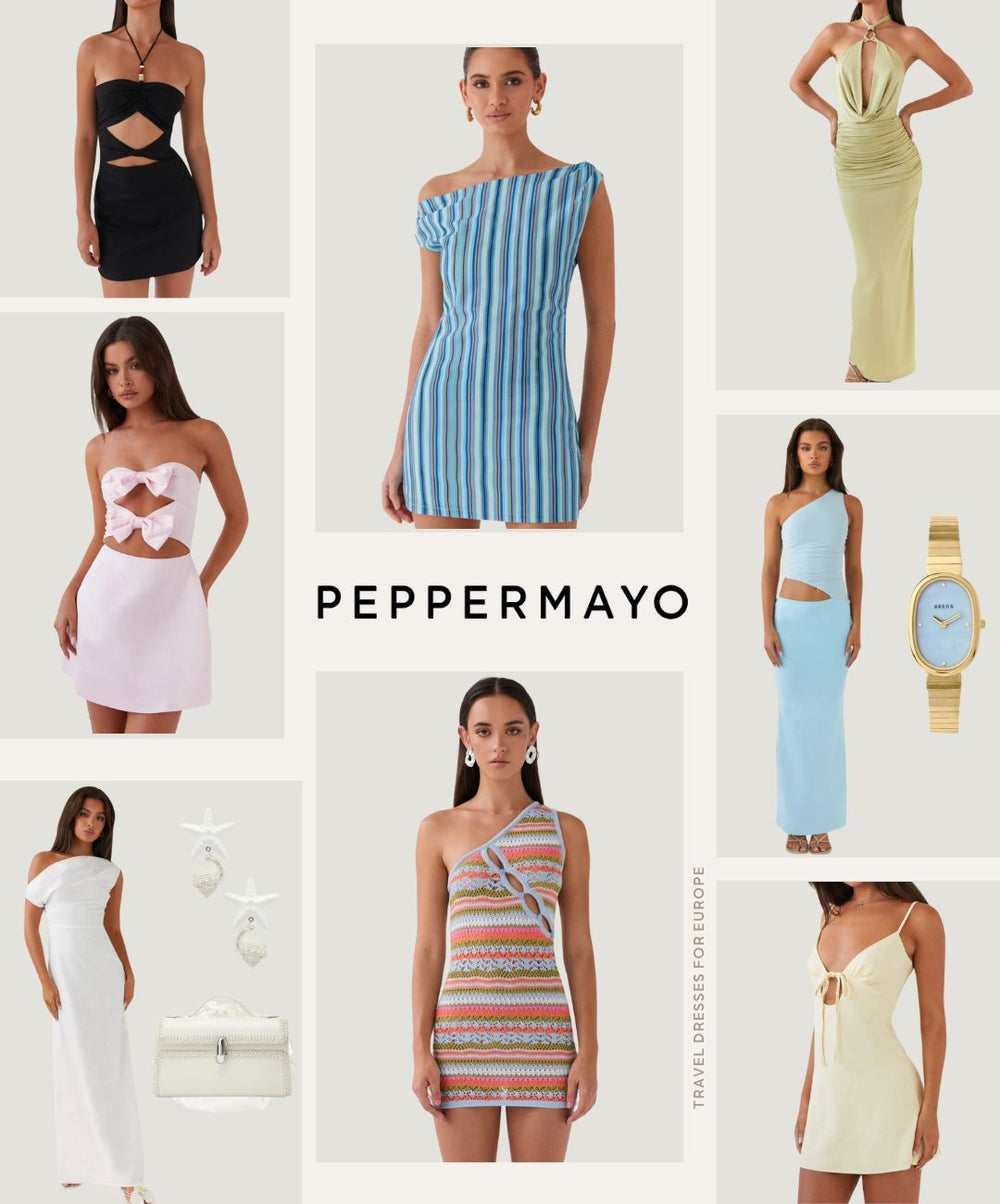 peppermayo colorful summer dress for europe