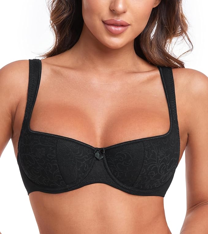 Strapless Bra Push Up Bandeau Lace Sexy Convertible Comfortable Balconette  Demi 