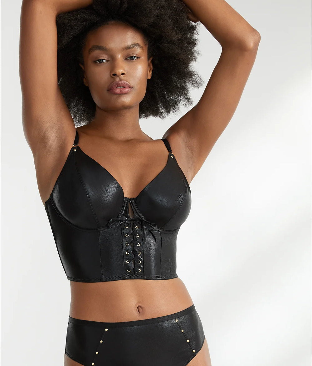 Black corset for women
