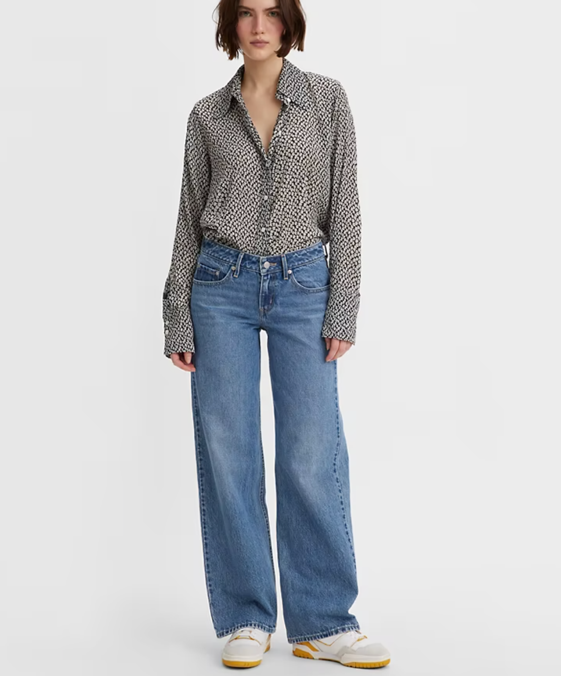 The Petite Perfect Vintage Wide-Leg Jean in Heathcote Wash