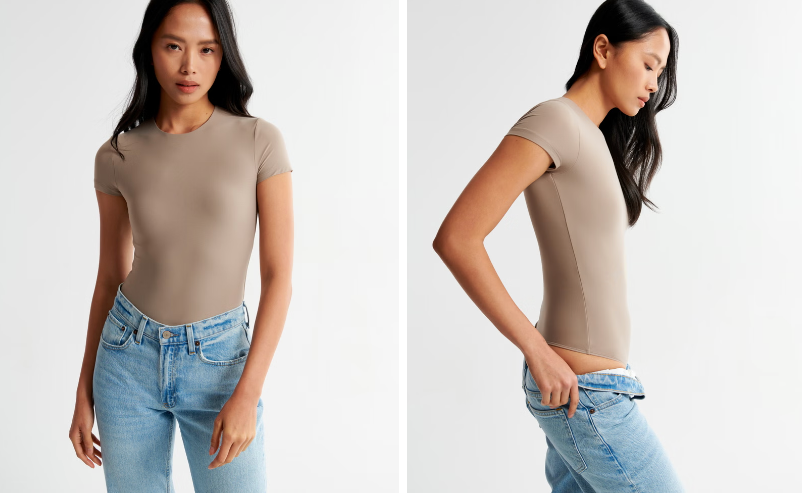 I found a $23  dupe for the $72 Skims bodysuit - it snatches you just  like Kim Kardashian's version