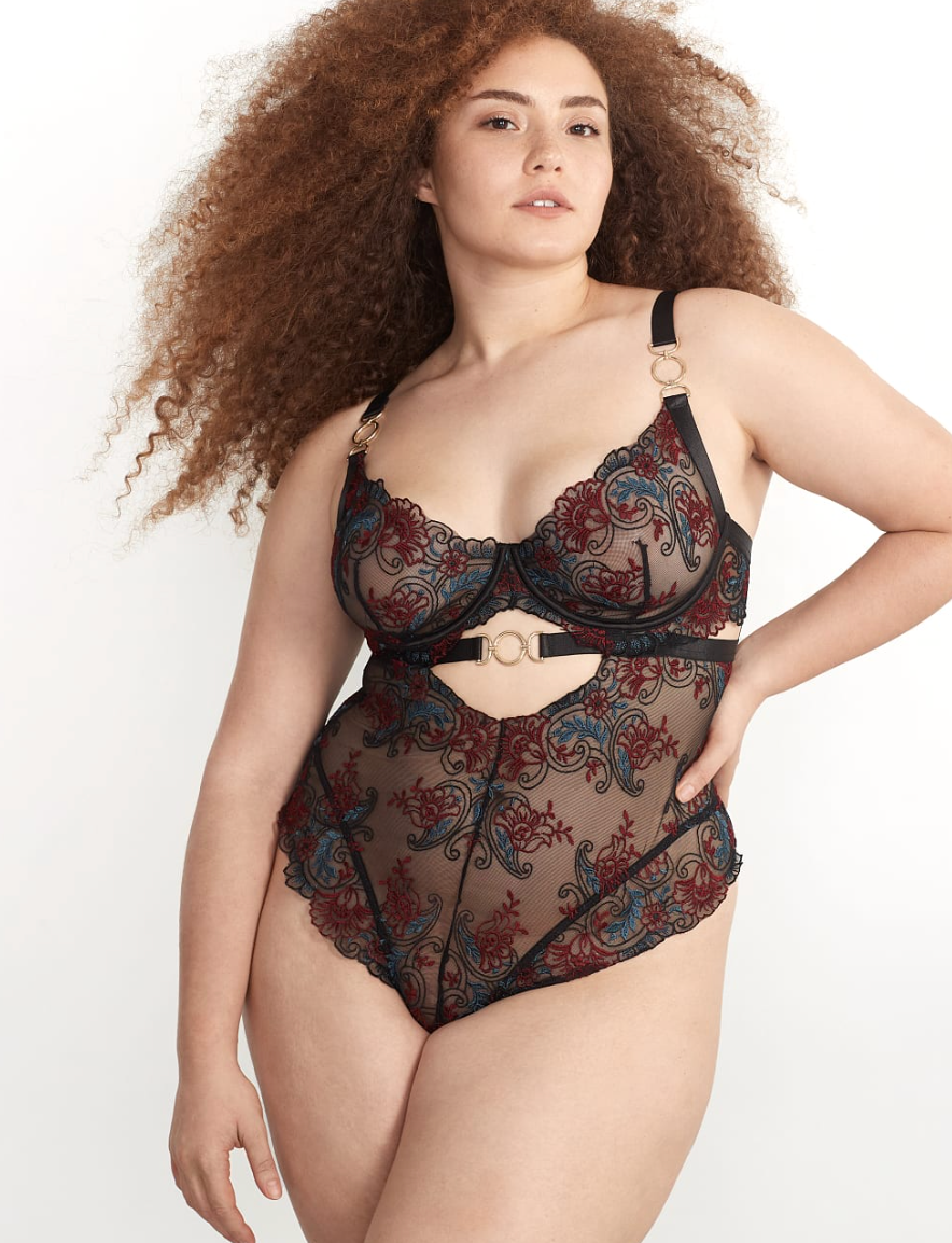 14 Plus Size Lingerie Bodysuits That Are Actually Flattering (2024) –  topsfordays