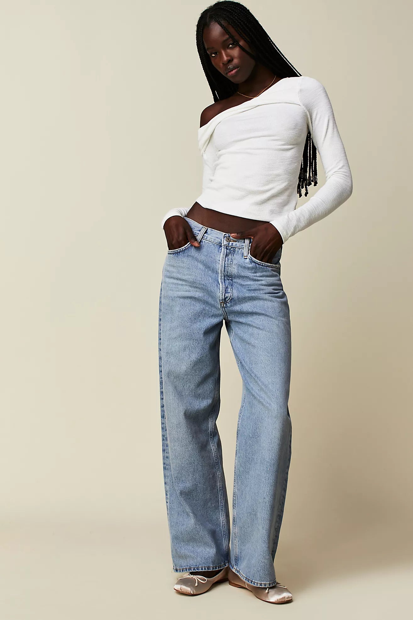 Women's Low Rise Jeans, Low waisted jeans