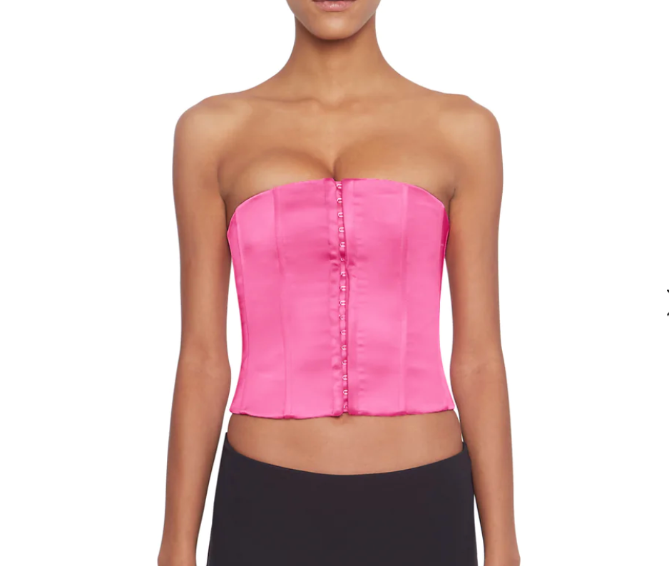 Top Corset Tomara Que Caia - My Favorite Things + Barbie - Rosa - Oqvestir