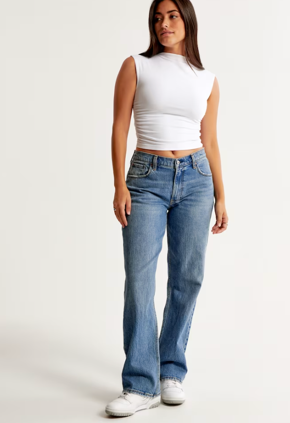 Ramos Low Rise Jeans Denim