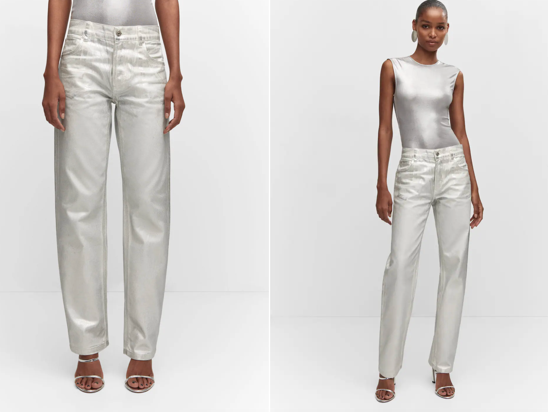The 11 Best Silver Metallic Jeans On The Internet Right Now – topsfordays