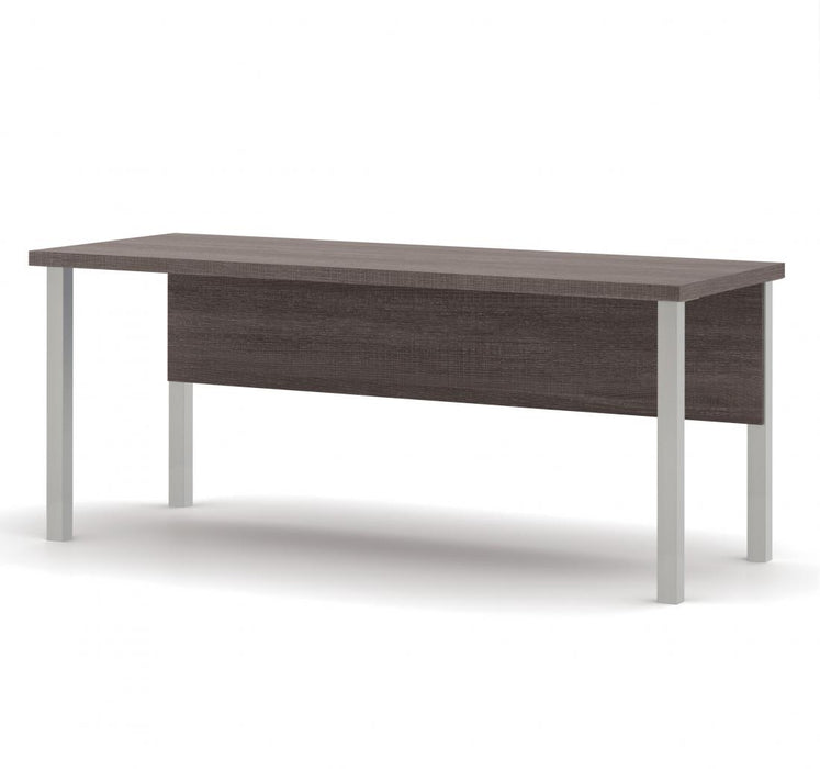 Pro-Linea 72W Table Desk with Square Metal Legs