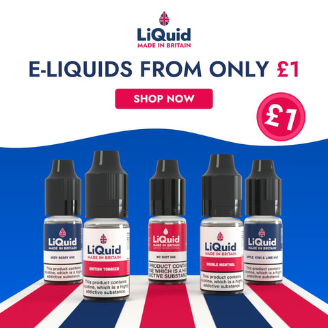 E liquids from only £1
