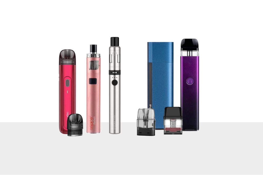 LiQuid's range of vaping devices