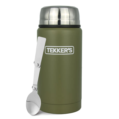 Thermos Stainless King Vacuum-Insulated Food Jar, 24 Ounce, Army Green