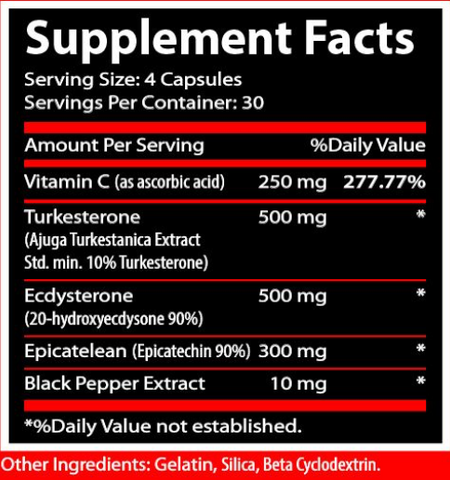 DNM Nutra Epyturk Ingredients