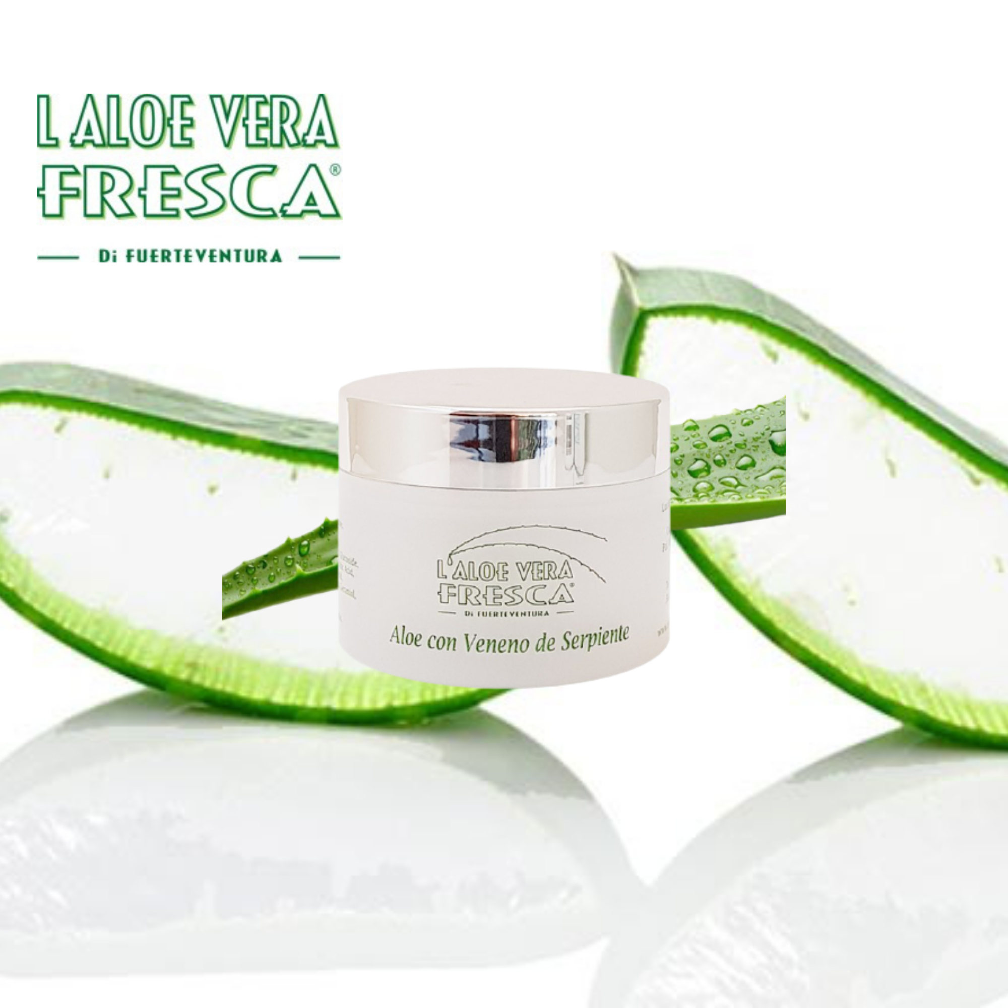 Crème Aloe Vera et Venin serpent - Anti-rides, effet lifting
