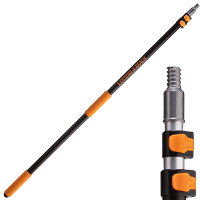 12 feet - Telescopic Extension Pole with Utility Hook