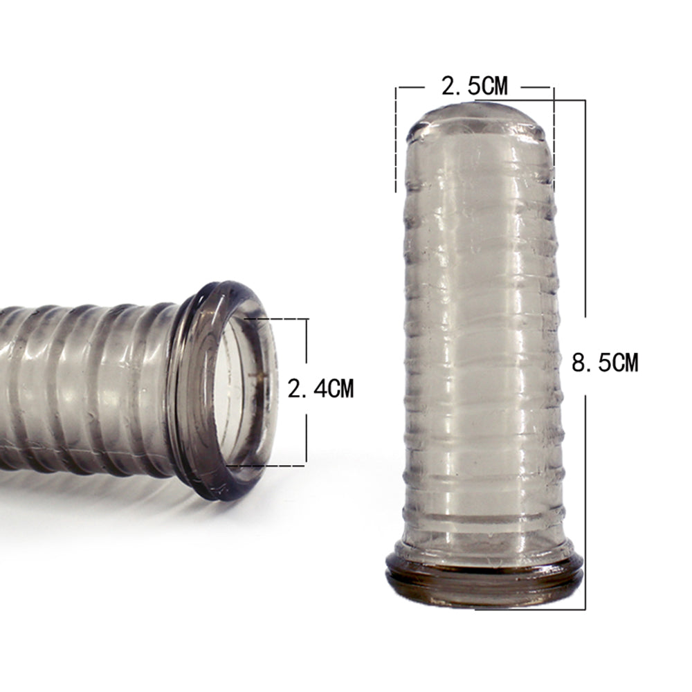 Reusable Silicone Condom Penis Sleeve Metal Gods Store