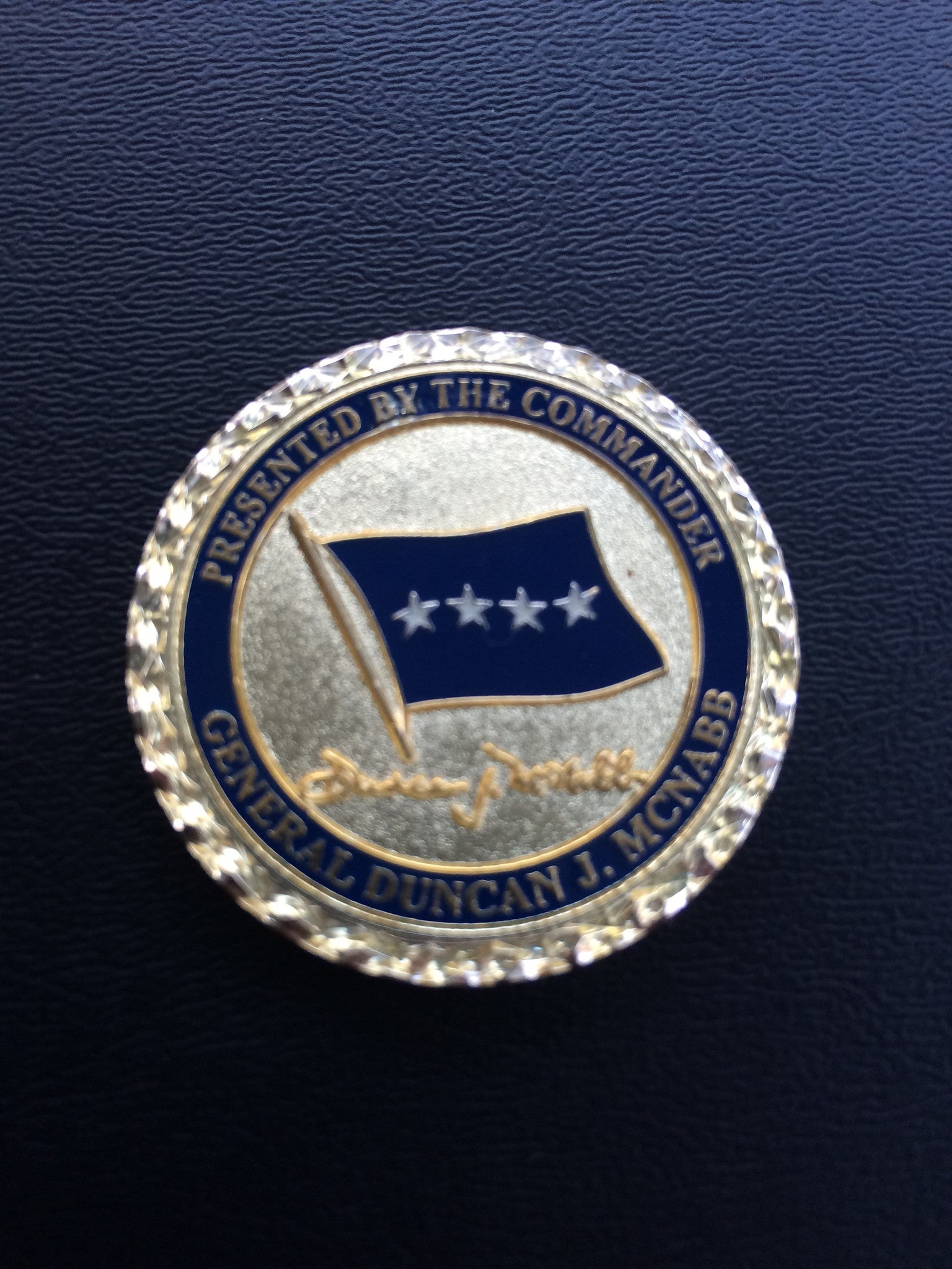TRANSCOM Commander (9th) General Duncan J. McNabb
