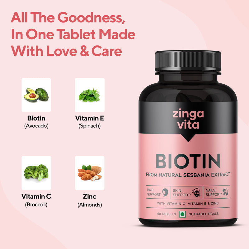 Nirvasa Plant Based Biotin Tablets 60tab  Buy on Healthmug