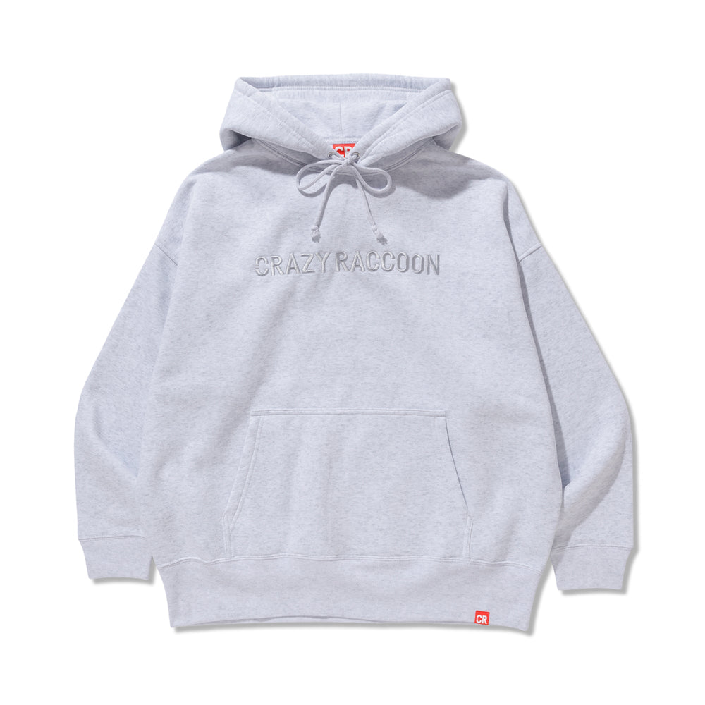 品質満点！ RACCOON CRAZY EMBROIDERY GRAY HOODIE パーカー - www