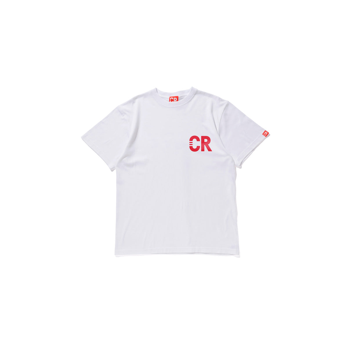 CRストア crazy raccoon LOGO L S TEE ロンT 白 L - Tシャツ