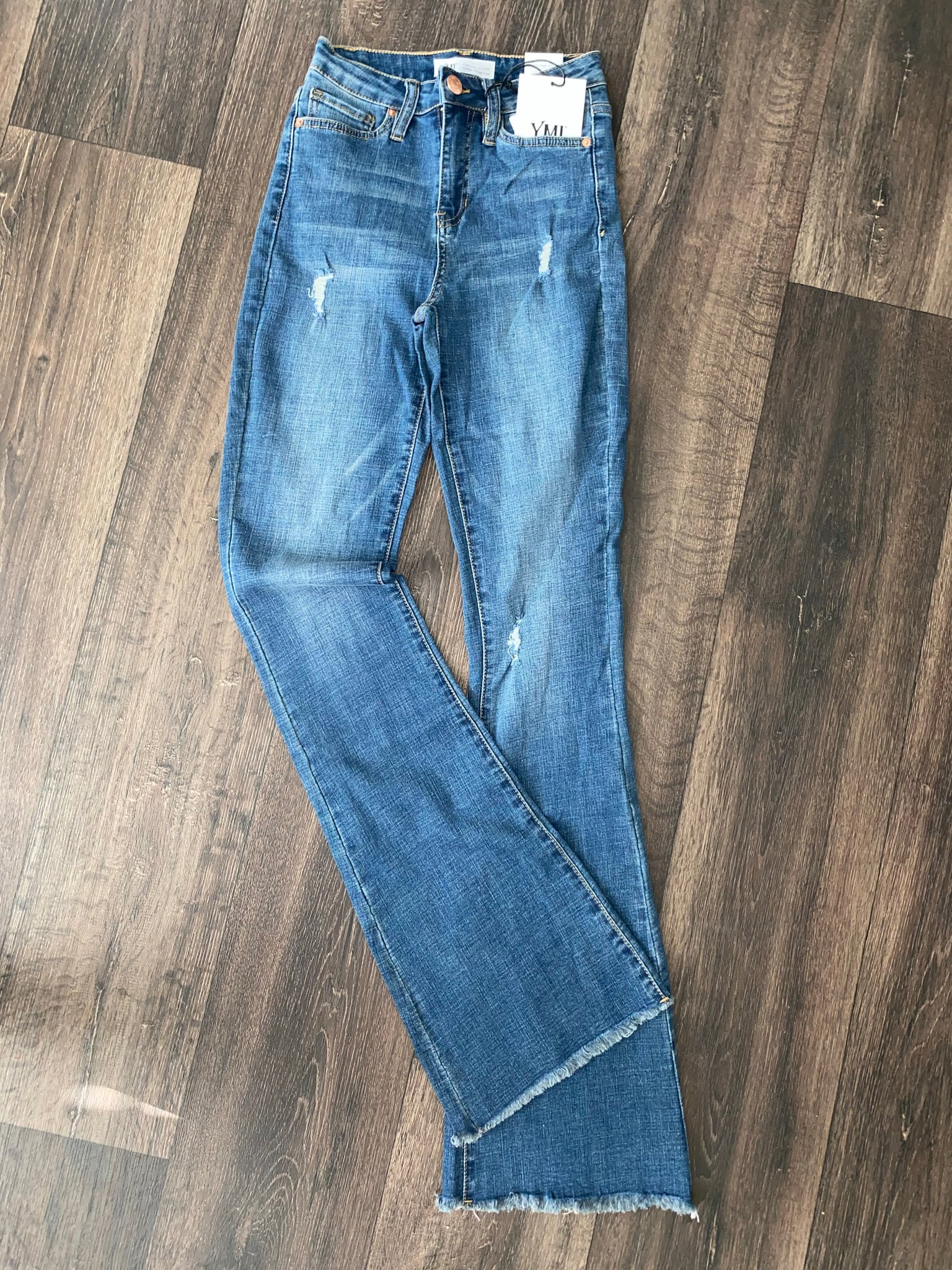 ymi bell bottom jeans