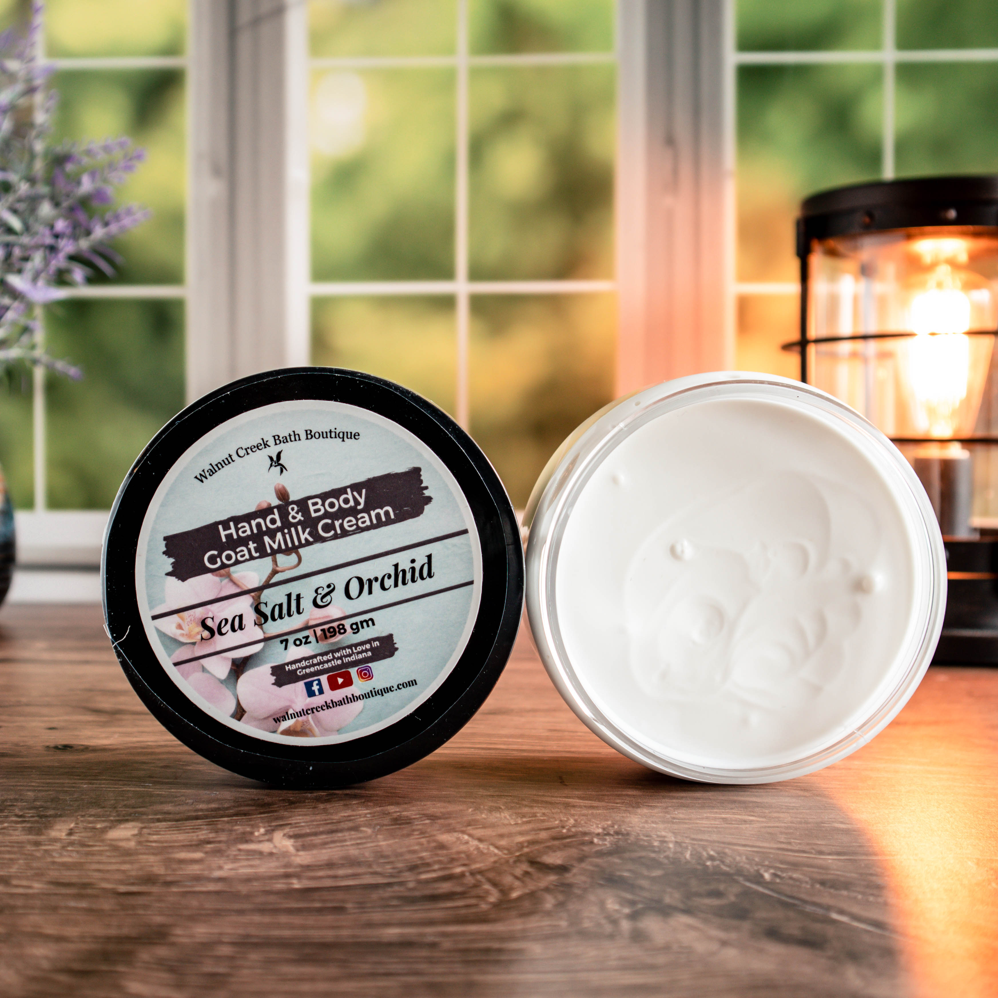 Blackberry Magnolia Goat Milk Cream with Shea Butter Luxury